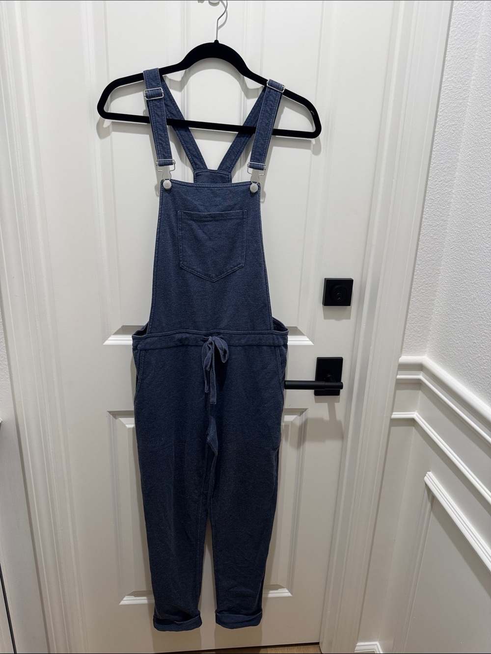 Z Supply Indigo Denim Adjustable-Strap Overalls